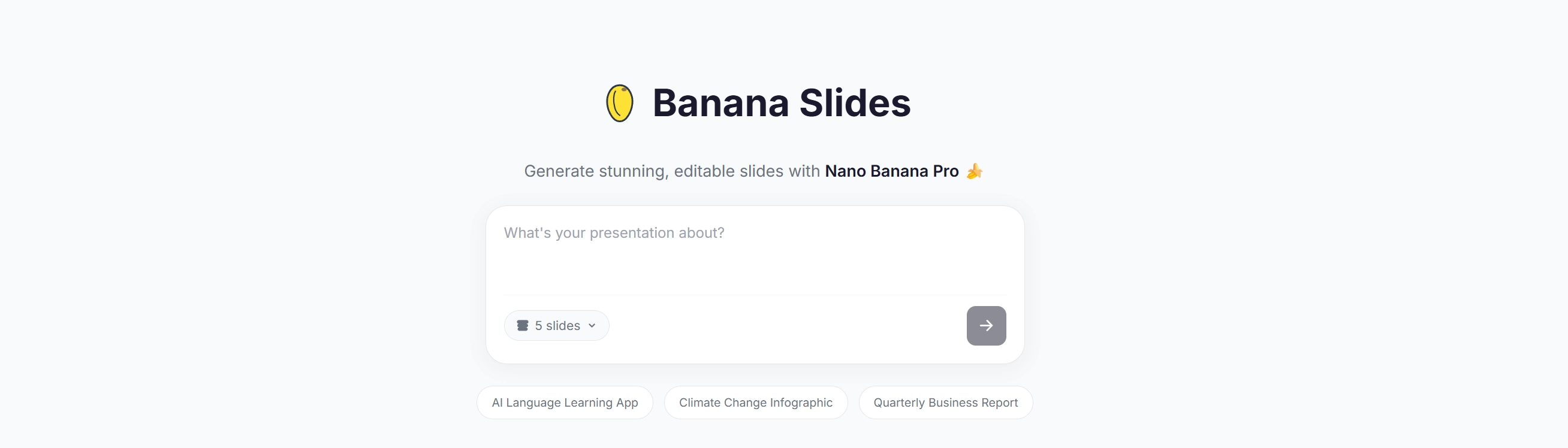Banana Slides